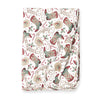 Western Christmas Stroller Blanket – Soft Bamboo Holiday