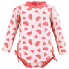 Hudson Baby Baby Girl'S Toddler Swimsuit, Watermelon