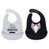 Hudson Baby Unisex Baby Silicone Bibs, Ladies I Have Arrived, One Size