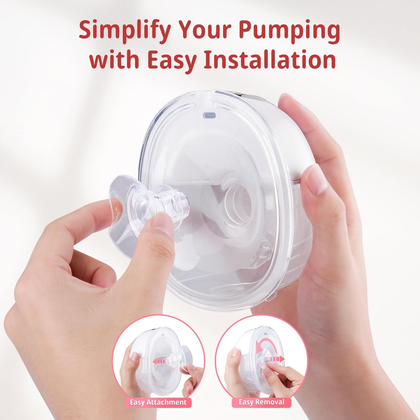 Electric Breast Pump Flange Inserts 21 Mm 8Pcs For 24 Mm Shields Flange/Shield Of Most Pumps, Bpa Free Inserts,Hands-Freebreast