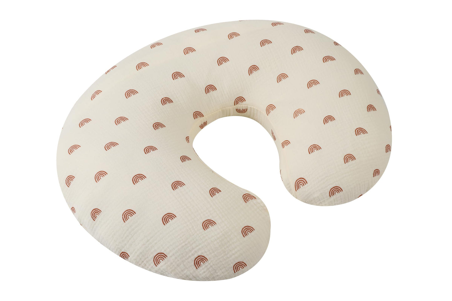 Muslin Nursing Pillow Cover Soft 100% Cotton Feeding Pillow Slipcover Fits Standard Infant Nursing Pillow Or Positioner For Boy