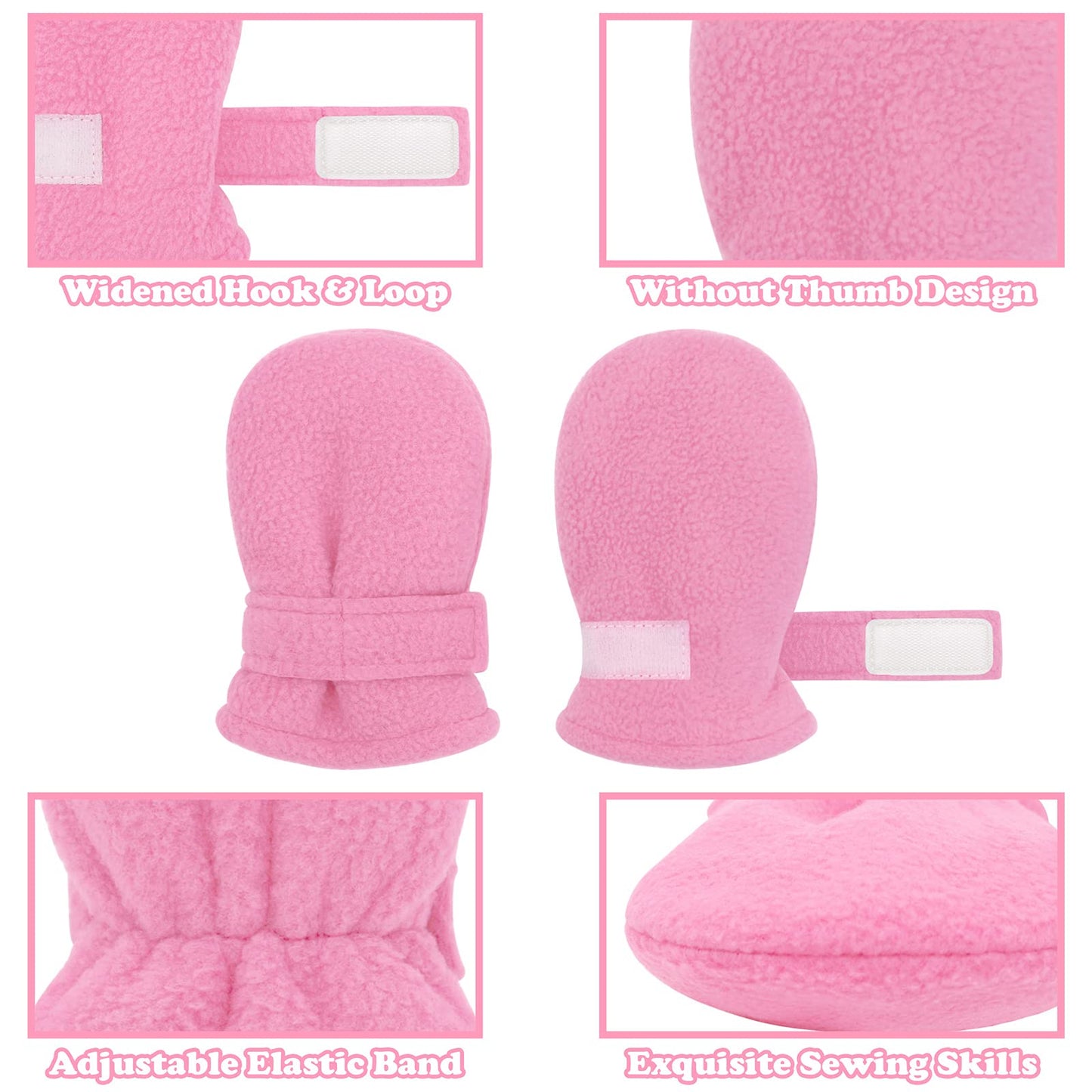 Baby Winter Mittens 6-12 Months Baby Mittens Winter Baby Winter Gloves Baby Girl Mittens Sherpa Infant Mittens Winter