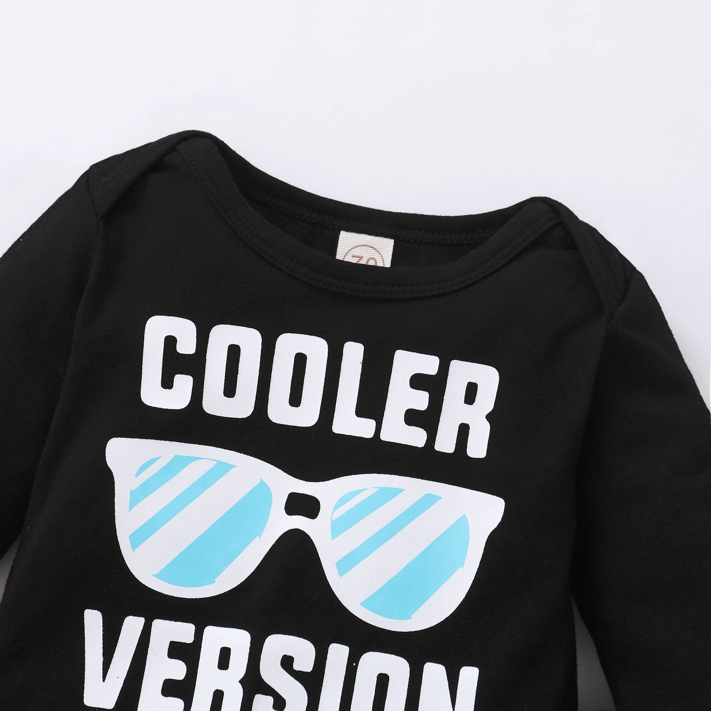 Nzrvaws 3-6 Months Baby Boy Clothes Newborn Toddler Outfit Romper Long Sleeve Letter Printed Dinosaur Top Winter Spring Long Pan