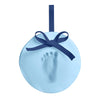 Pearhead Babyprints Babys First Handprint or Footprint Ornament Kit, Easy No-Bake DIY Clay Impression, Christmas Baby Keepsake