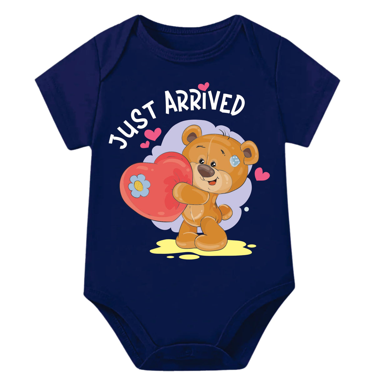 Lillypupp Monthly Birthday Milestone Unisex Pure Cotton Baby Romper Bodysuit Dress For New Born Baby Boys And Girls With Quote.