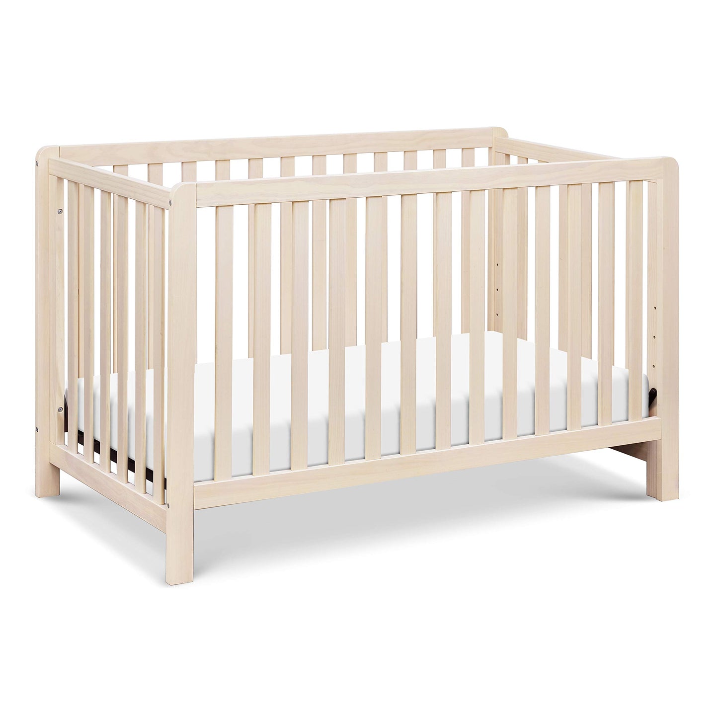 Carter'S By Davinci Colby 4-In-1 Low-Profile Convertible Crib In Washed Natural, Greenguard Gold Certified