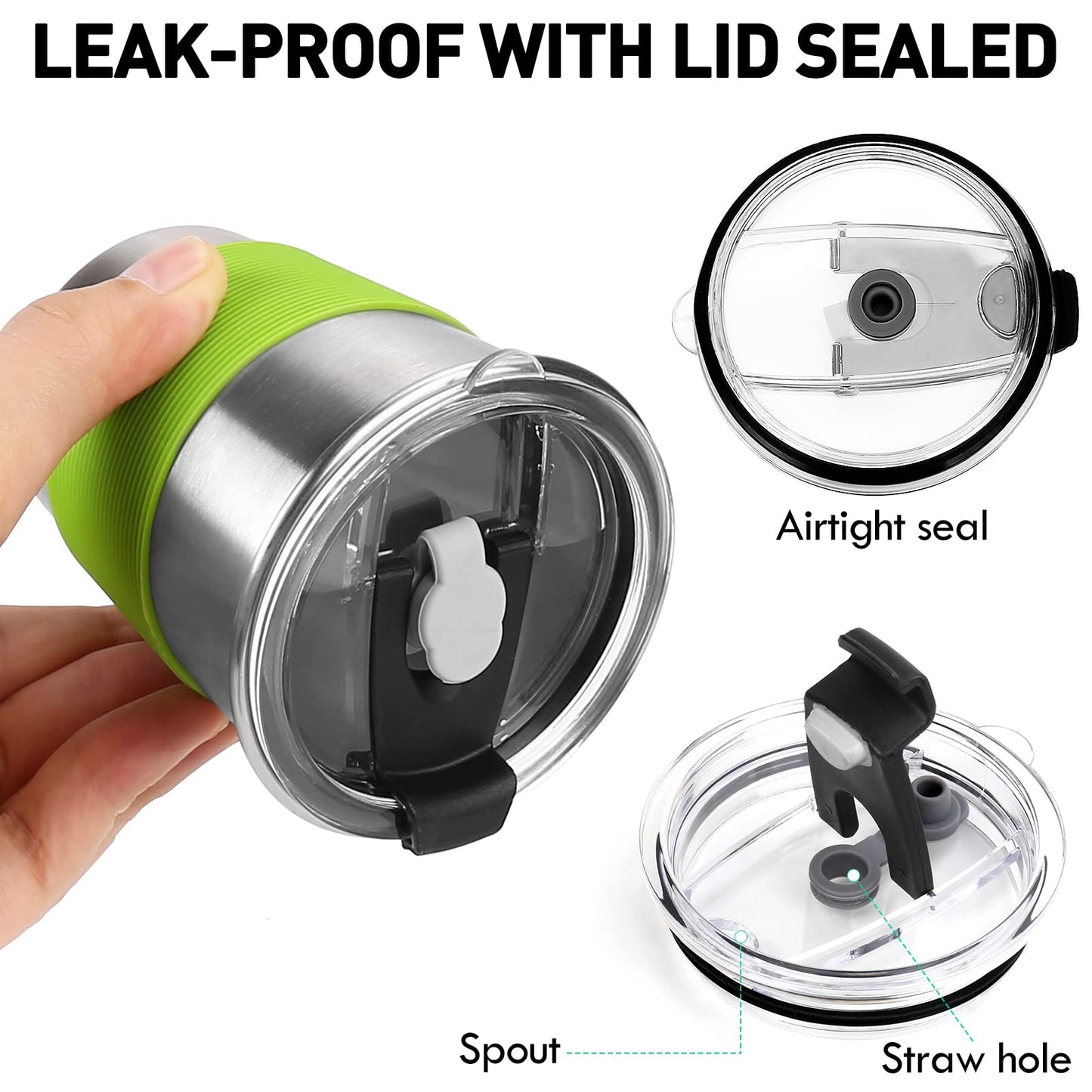 Shineme 8Oz Toddler Cups With Straws, 5Pack Kids Cups With Straws And Lids Spill Proof, Unbreakable Stainless Steel Metal Drinki