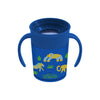 Dr. Browns Milestones Cheers 360 Cup Spoutless Transition Cup With Handles For Easy Grip And Leak-Free Learning, Blue Safari, 7