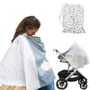 Milky Chic Nursing And Breastfeeding Poncho - Patent Pending 360 Full Coverage Wired Nursing Cover And Apron - Breathable, Soft