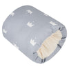 Povkufii Baby Nursing Arm Breastfeeding Pillow Adjustable Nursing Pillow Soft Nursing Arm Pillow Baby Feeding Pillow(Grey Crown)