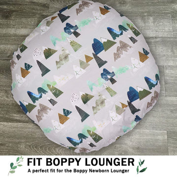 Tanofar Mountains Newborn Lounger Pillow Cover, Lounger Cover For Boys Girls, Snugly Fit Infant Lounger For Baby, Infant Removab