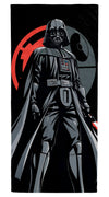 Jay Franco Star Wars Darth Vader Bath Pool Beach Towel - Kids Super Soft & Absorbent 100% Cotton Towel, Measures 28 X 58
