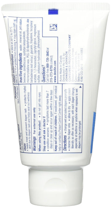 Desitin Rapid Relief Creamy Zinc Oxide Diaper Rash Cream, 2 Ounce (Pack Of 2)