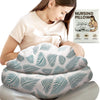 PILLANI Nursing Pillow for Breastfeeding, Breast Feeding Must Haves, Baby Pillow, Breast Feeding Pillow for Mom & Baby, Removabl