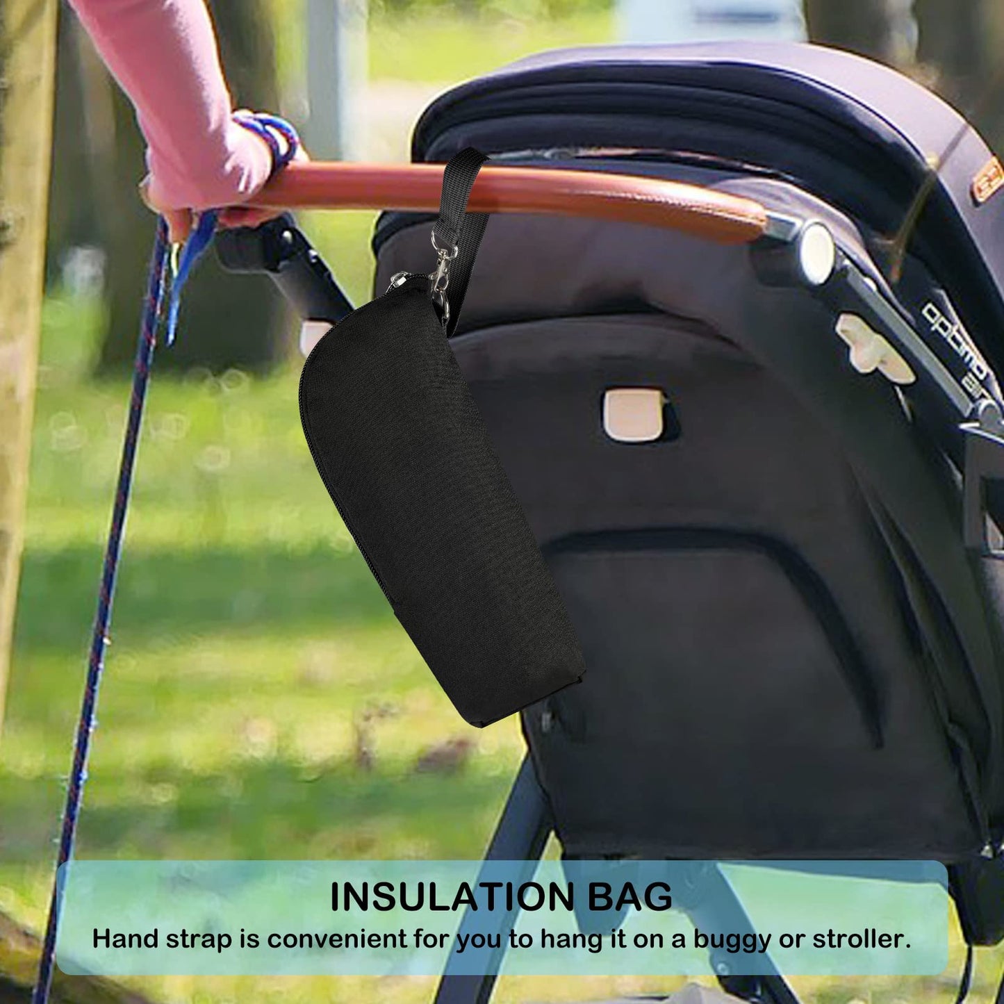 Accmor Baby Bottle Cooler Tote Bags, Insulated Breastmilk Cooler Bag, Nursing Bottle Cooler Warmer Bag For Nursing Mom Daycare T