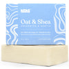 Keika Baby Soap Bar Oat & Shea Unscented For Eczema, Psoriasis, Face, Body, Infant Kids Teens Men Women With Sensitive Skin, 5 O