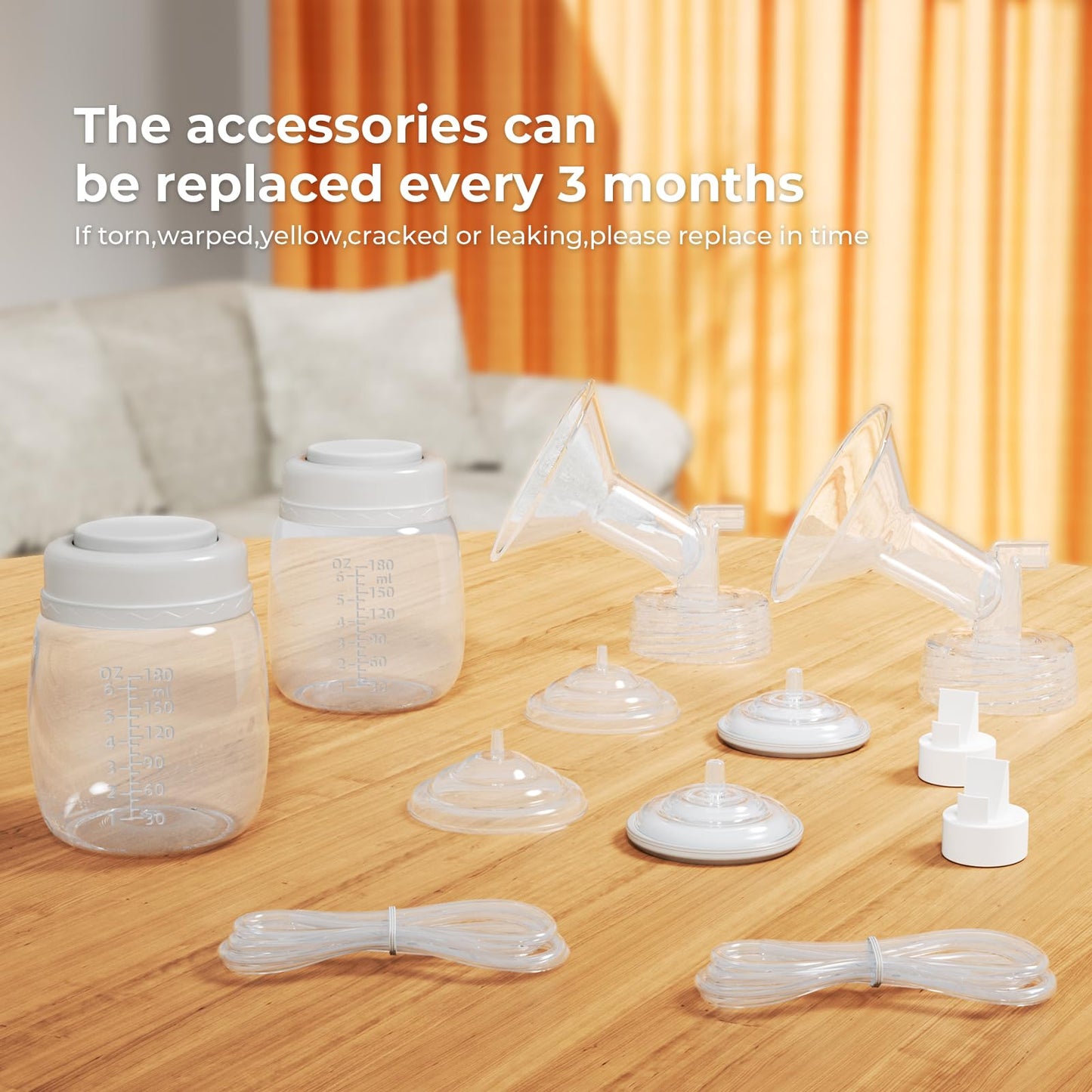 Breast Pump Parts Compatible With Spectra Replacement Pump Parts, Spectra Pump Parts, Spectra Breast Pump, Spectra Bottles, Spec