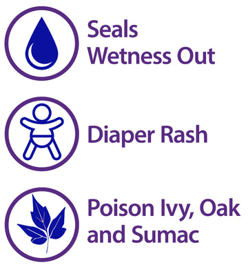 Globe Zinc Oxide Ointment 20%| 2 Ounce Tube (3 Pack) (Total 6 Oz) | Advanced Skin Protection | For Diaper Rash, Relief From Pois