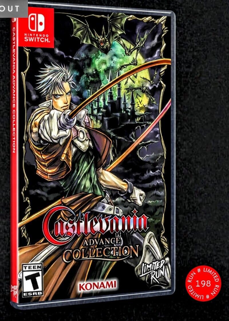 Castlevania Advance Collection Classic Edition - Aria Of Sorrow Cover