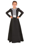 Fun Costumes Girls Marie Curie Halloween Costume | Kids Historical Scientist Outfit with Long Sleeve Dress for Dress-Up Large