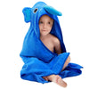 Michley Baby Boy Girl Animal Hooded Bath Towel, Soft Cotton Beach Swimming Washcloth For 0-6T, Elephant