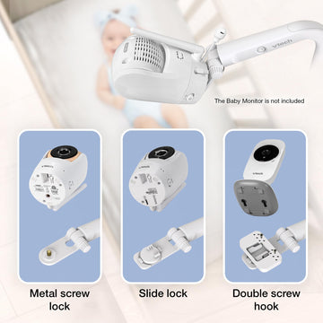 Vtech Baby Monitor Floor Stand Compatible With Most Baby Monitor, Baby Camera Stand Mount, Safety For Nursery