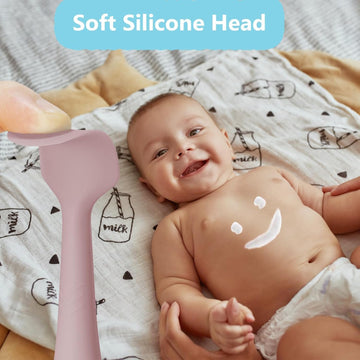 Diaper Cream Spatula Applicator, 3 Pack Baby Butt Paste Spatula, Diaper Cream Brush For Butt Paste Diaper Cream