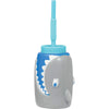 Fin-Tastic Plastic Shark Sippy Cup - 18 Oz. (1 Pc.) - Fun & Durable Materials, Ideal For Kids & Adults - Perfect For Parties & P