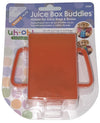 Mommys Helper Juice Box Buddies Holder For Juice Bags And Boxes, Blue, 2-Pack