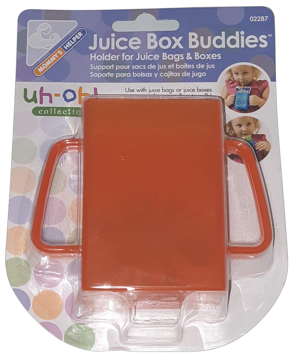 Mommy'S Helper Juice Box Buddies, Blue, 3-Pack