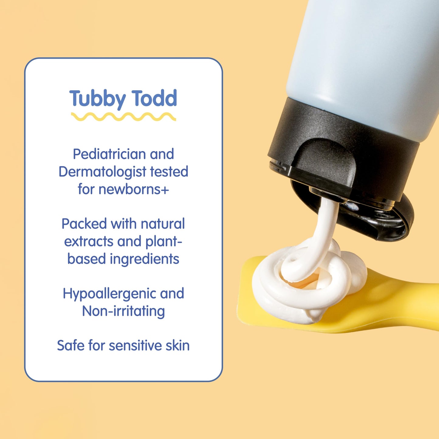 Tubby Todd Sweet Cheeks Diaper Paste - Diaper Rash Cream With 14% Zinc Oxide - Hypoallergenic - For Soothing And Protecting Sens