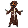 Spooktacular Creations Scary Scarecrow Costume For Kids, Pumpkin Costume For Boys, Halloween Costume For Boys W/Pumpkin Head (Sm