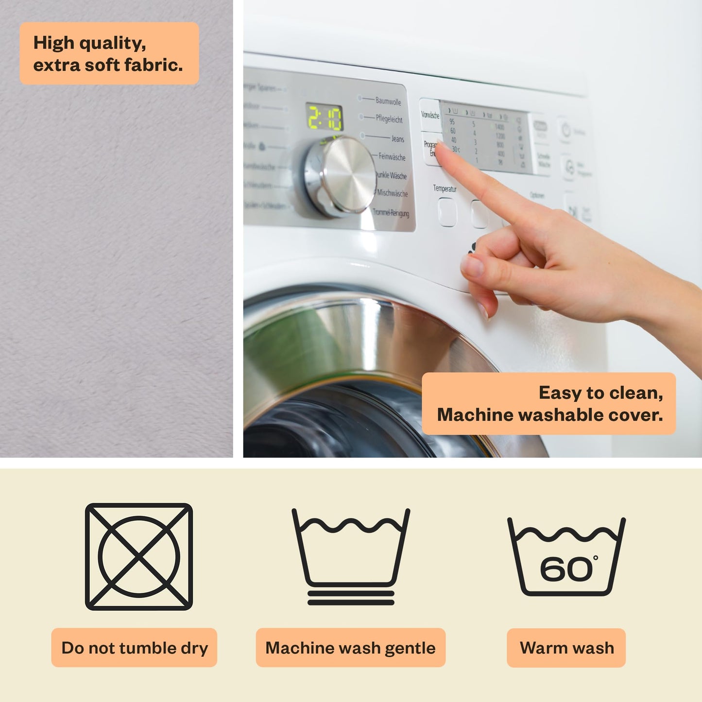 My Brest Friend Super Deluxe Nursing Pillow - Enhanced Comfort & Ergonomic Breastfeeding Pillow For Ultimate Support For Mom & B