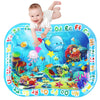 Zhuynxir Extra Big Infant Water Mat, Large Water Play Mat, Seas And Oceans Tummy Baby Toys With Bb Call, Fun Early Development A