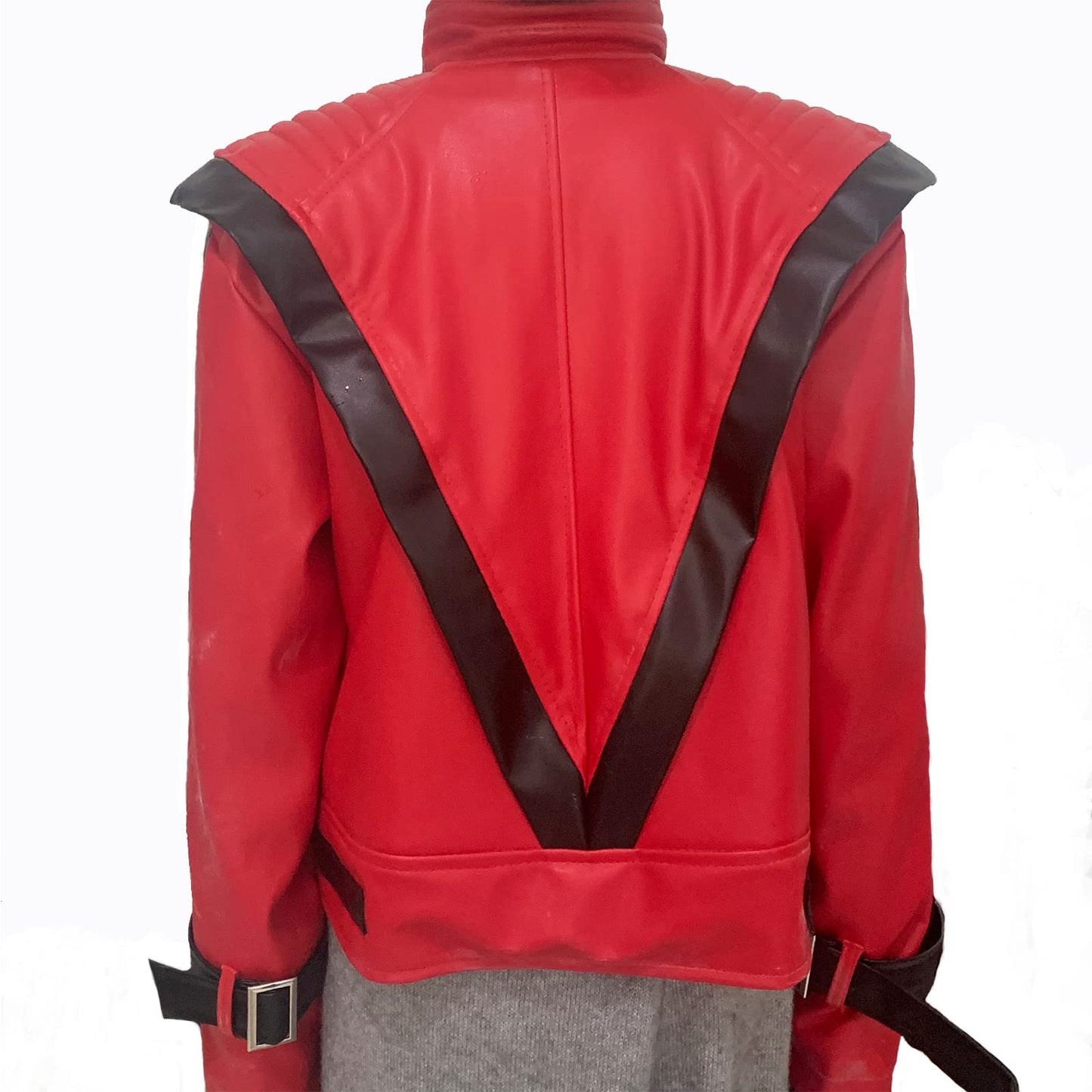 Mj Michael Thriller Jacket Children Kids Jacket Costumes Gift For Perfromance Party Imitate Birthday (7T)