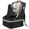 Padded Car Seat Travel Bag For Airplane: Backpack Car Seat Cover for Air Travel, Carseat Bag With Shoulder Strap for Infant Car