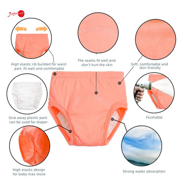 Joyo Roy 6Pcs Toddler Girl Underwear 3T Underwear Girls Toddler Girls Underwear Toddler Panties 2T-3T Toddler Training Underwear