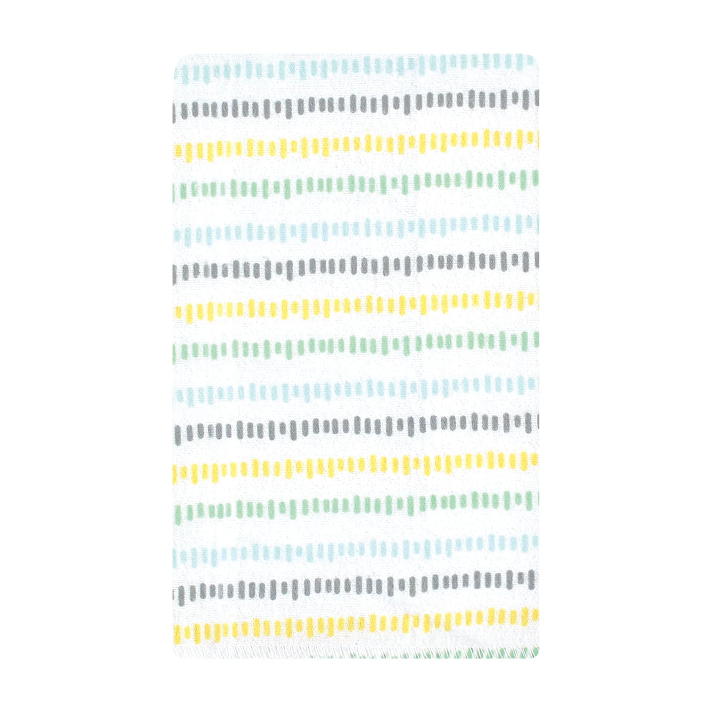 Hudson Baby Unisex Baby Cotton Flannel Burp Cloths, Neutral New Elephant 10-Pack, One Size