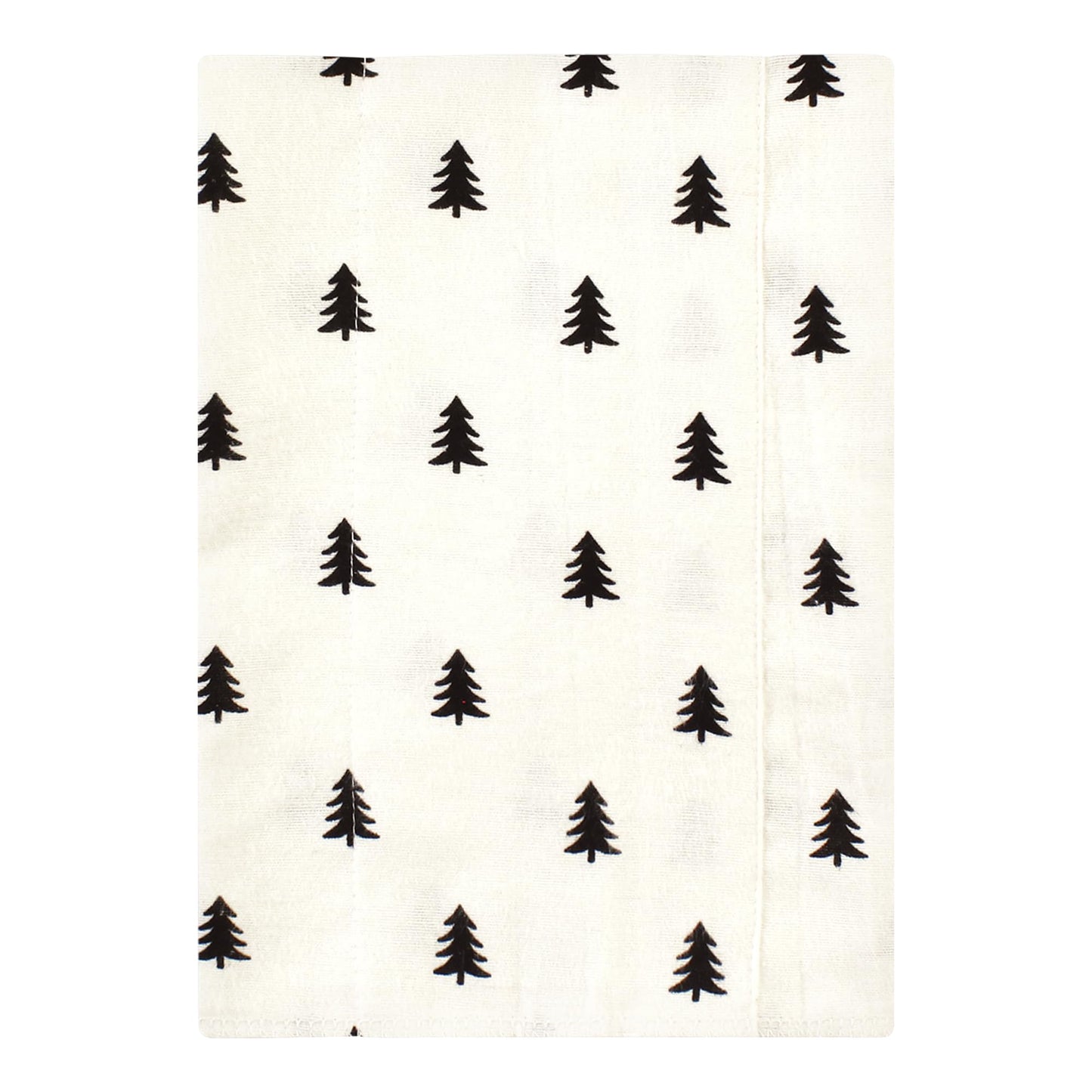 Hudson Baby Unisex Baby Cotton Flannel Burp Cloths, Brown Bear 7 Pack, One Size