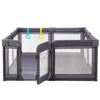 Baby Playpen,Extra Large Playpen for Babies and Toddlers, Sturdy Play Pen Play Yard with Safety Gate,79 x59 Baby Play Pen(De
