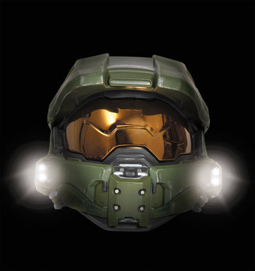 Disguise Halo Master Chief Light-Up Boys' Helmet , Green