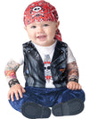 Lil Characters Baby Boy'S Born To Be Wild, Black/Red, Medium