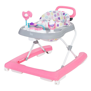 Smart Steps Trend Plus 2-In-1 Walker With Deluxe Toys, Orbits Pink