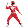 Disguise Red Ranger Classic Muscle Child Costume, Red, Large/(10-12)