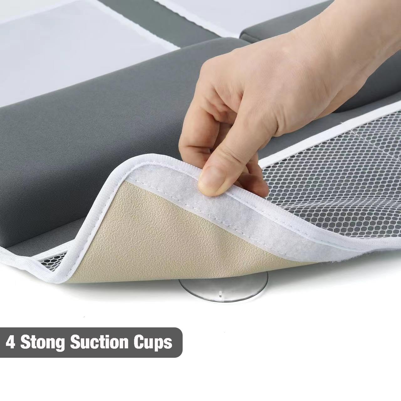 Pandaear Comfortable Baby Bath Kneeler And Elbow Rest Pad Set, Non-Slip Bathtub Kneeling Pad For Bathing Baby Tub Knee Mat, Bath