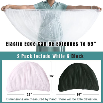 Stroller Mosquito Net,Infant Stroller And Bassinets, Infant Carrier,Breathable With Elastic Netting For Easy Fitting, Portable D