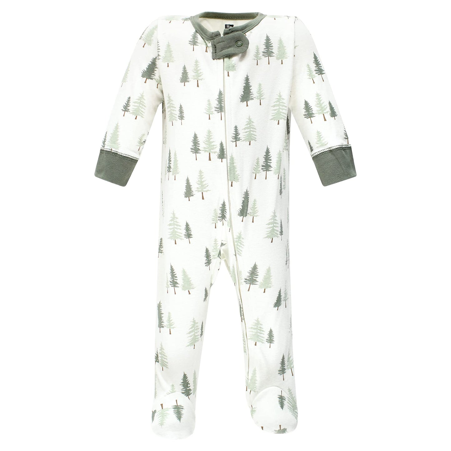 Hudson Baby Baby Girls Cotton Play And Toddler Sleepers, Forest Animals, 3-6 Months Us