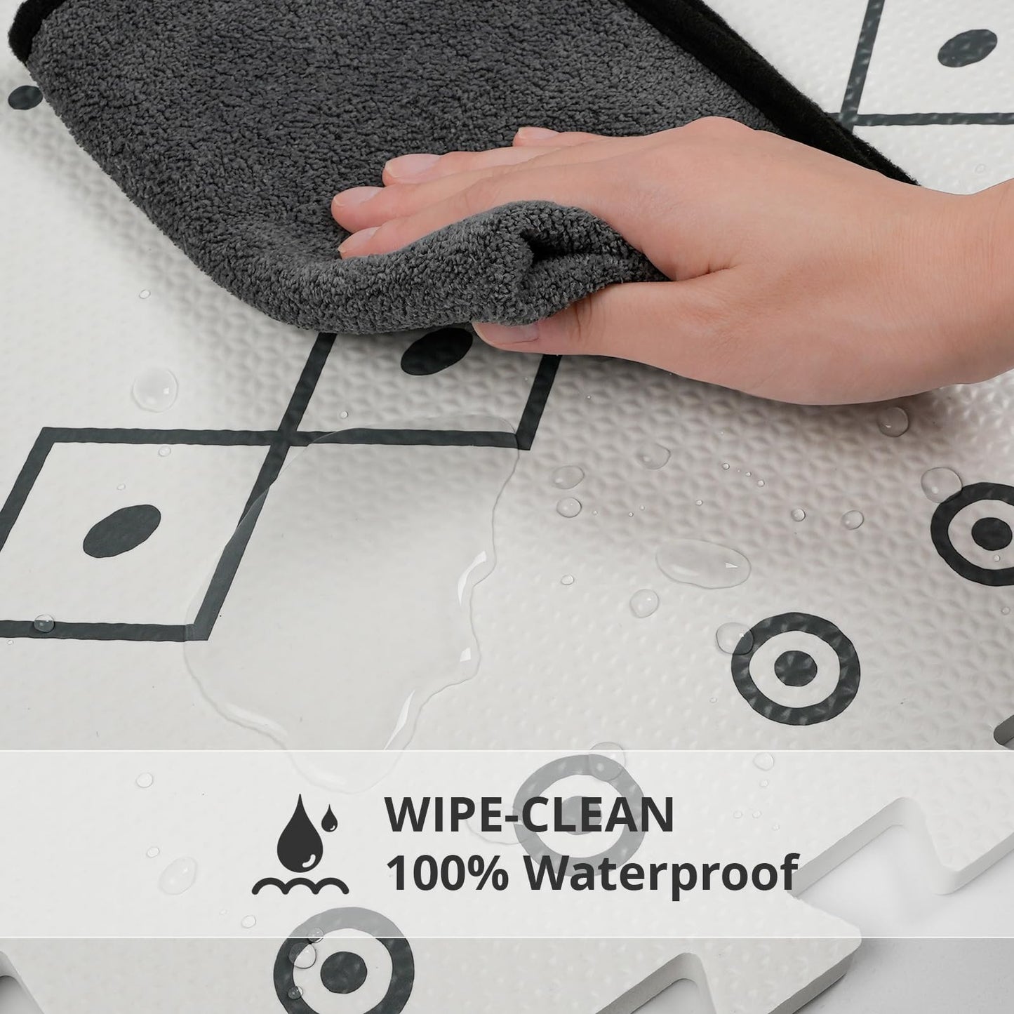 Foam Baby Play Mat, Piglog 72 X 48 Baby Crawling Mat, Floor Mats For Kids For Baby With Interlocking Floor Tiles, Toddler P