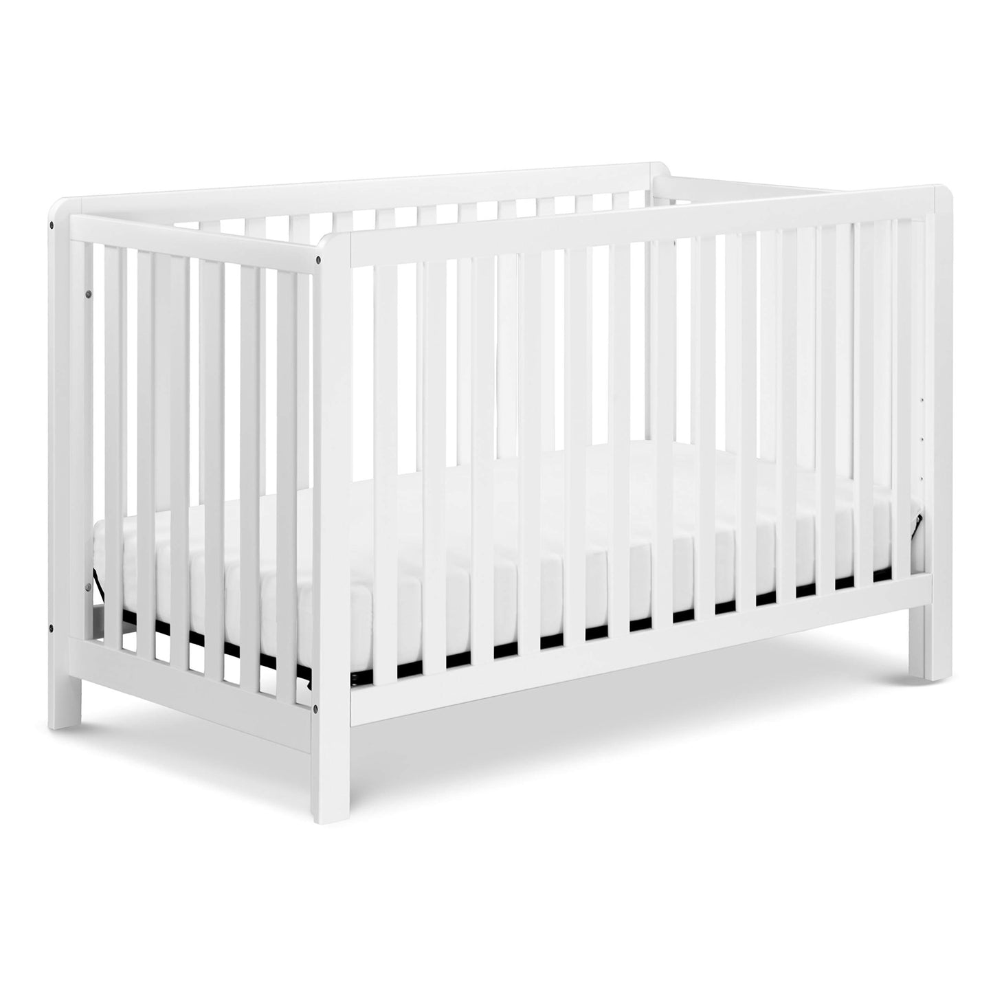 Carter'S By Davinci Colby 4-In-1 Low-Profile Convertible Crib In White, Greenguard Gold Certified
