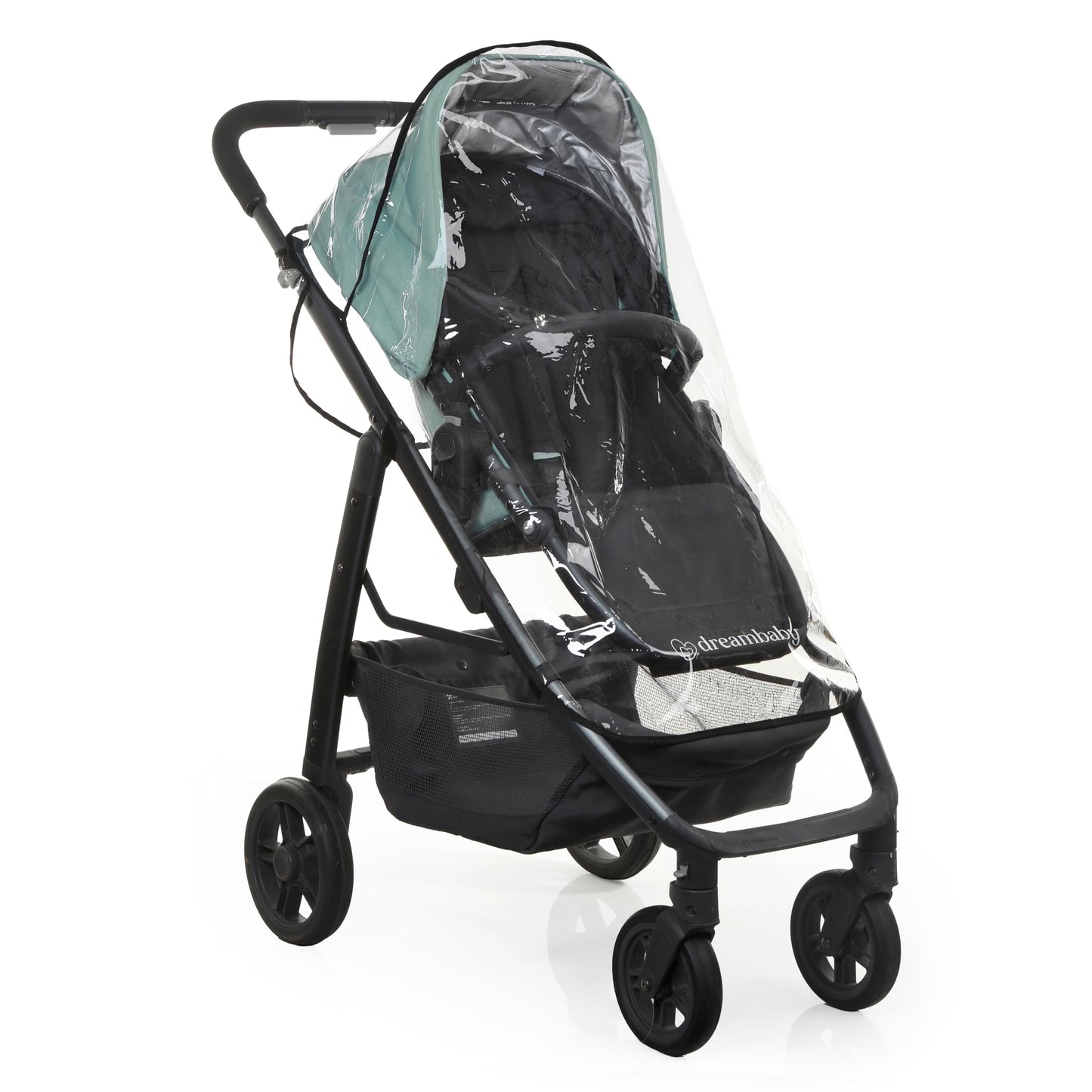 Dreambaby Universal Raincover for Pushchair and Strollers. Rain Cover for Pram, Travel Stroller Rain Cover. Water Resistant, Cle